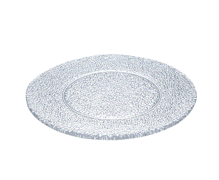 キサラ　30cm丸皿（クリアー） KSL-030W$